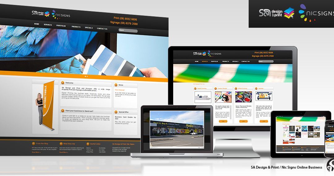 SA Design & Print Online Business
